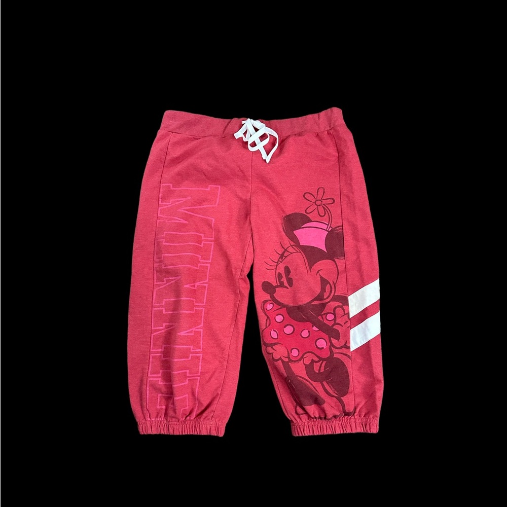 Disney Parks Minnie Jogger Sweatpants Large NWOT